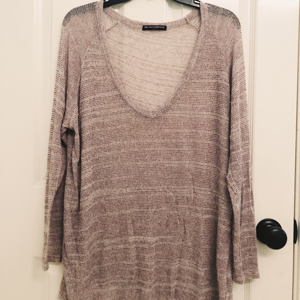 Brandy Melville lilac sweater